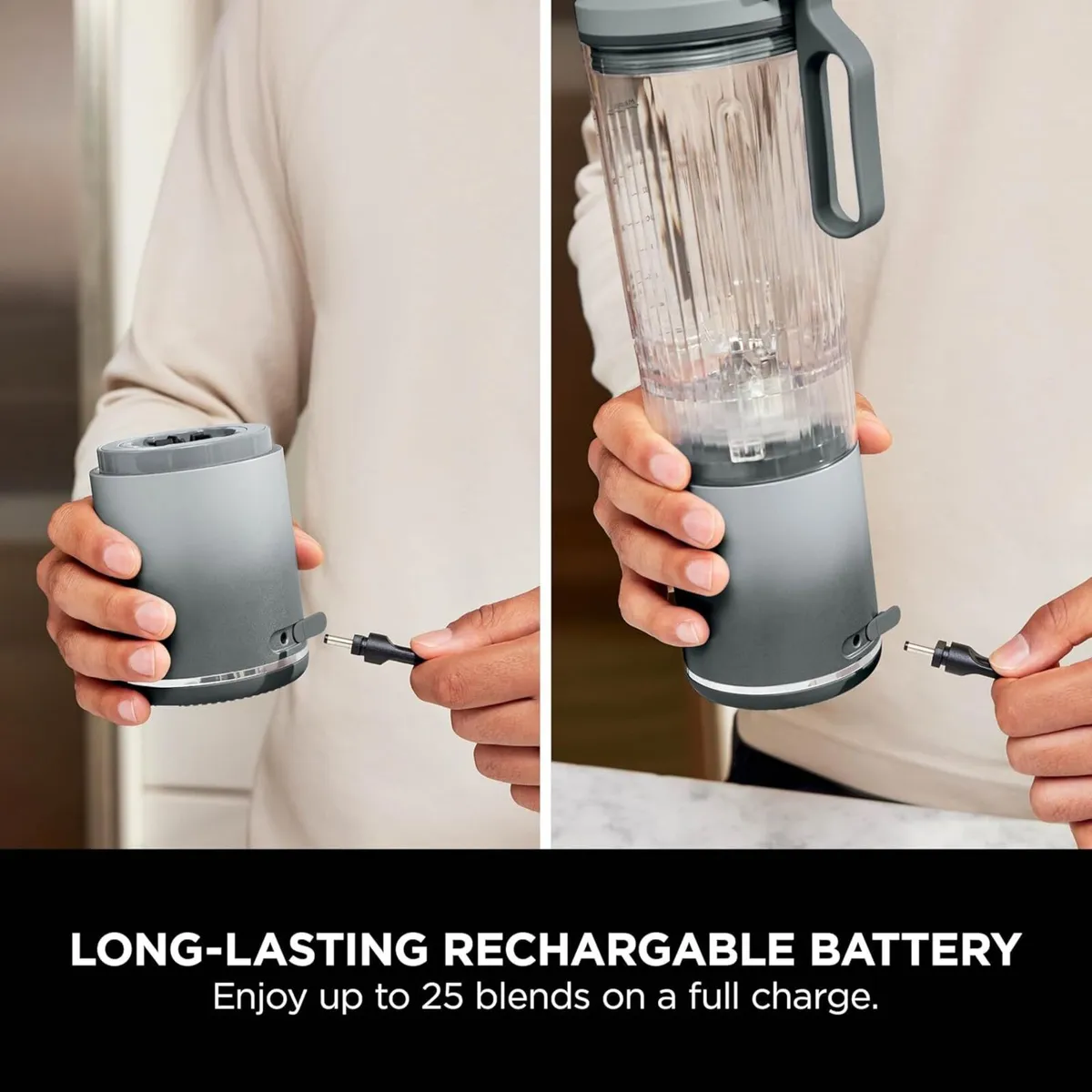 Blast Max Portable Blender 570ml Rechargeable - Image 3