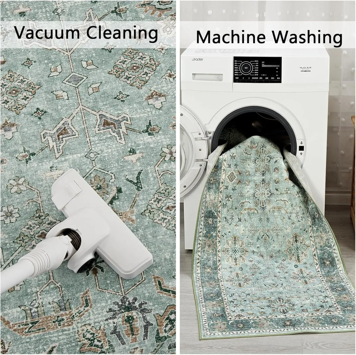 Washable Rug Rugs Living Room Carpet for Bedroom - Image 4