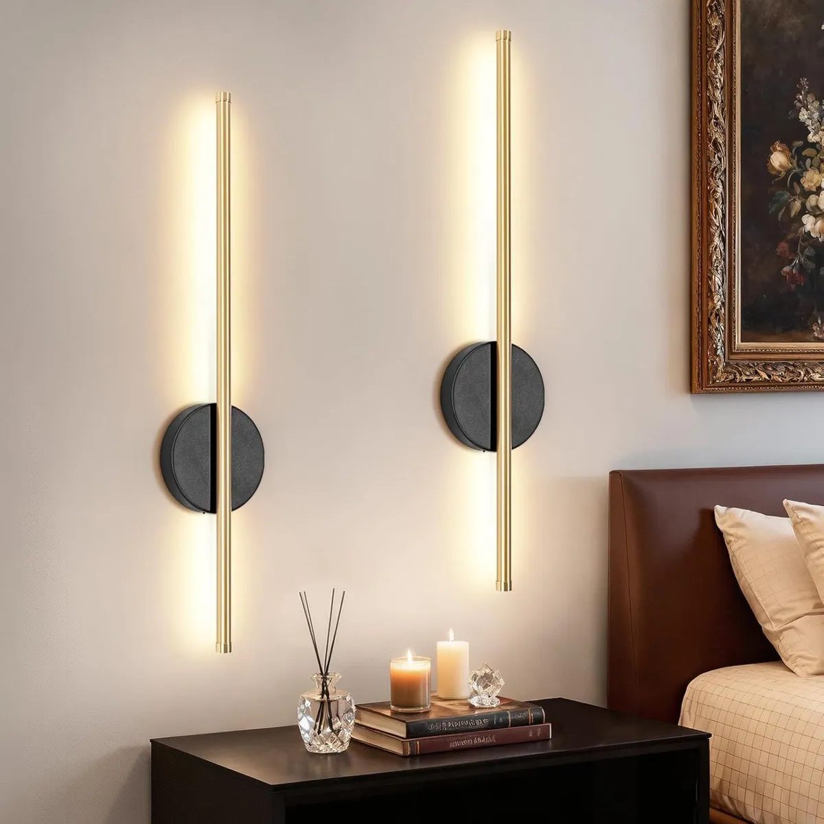 Rechargeable Wall Lights 2 Pack Battery Operated - Image 1