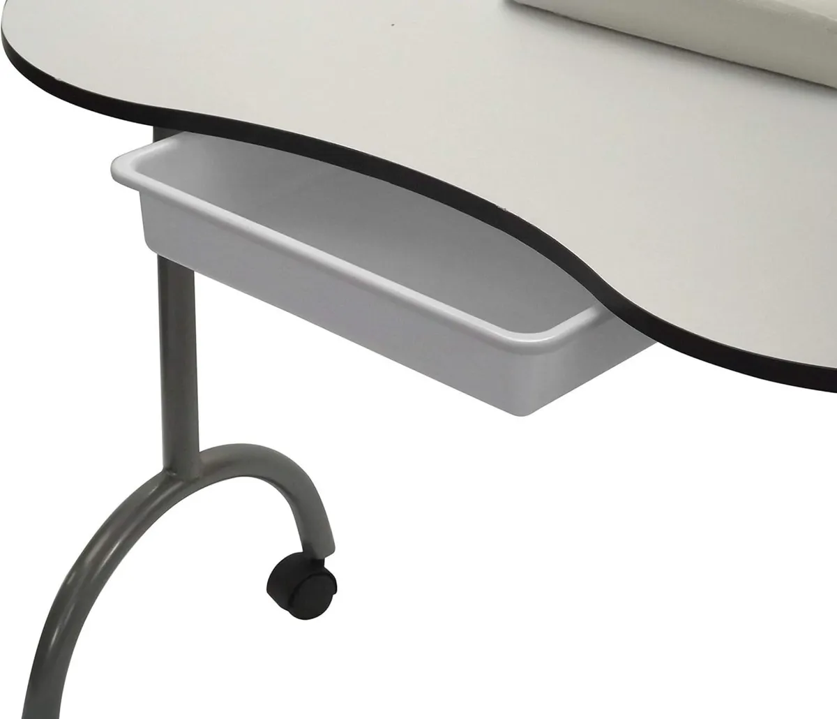 White Portable Foldable Mobile Manicure Nail Art - Image 2