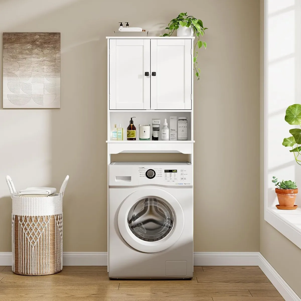 Over The Toilet Storage Cabinet Bathroom Above - Image 4