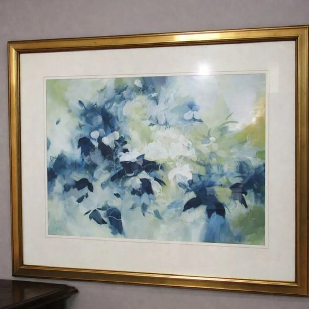 Large Original Fiona Ewan Rowett Mixed Media Art