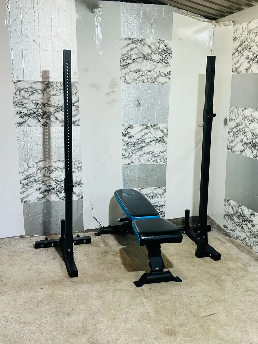 350KG WEIGHT CAPACITY RACK STANDS WEIGHT BENCH - Image 1