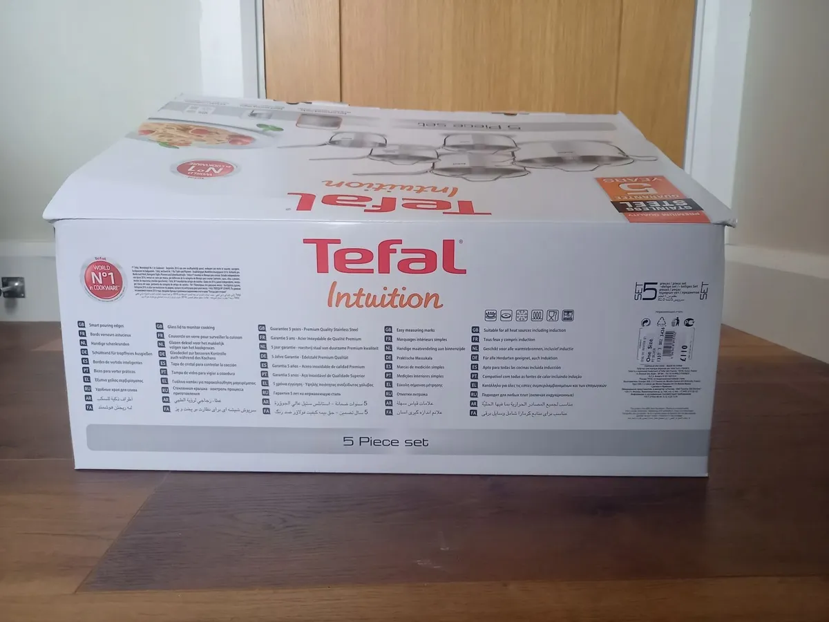Tefal Intuition 4 piece pot set - Image 2