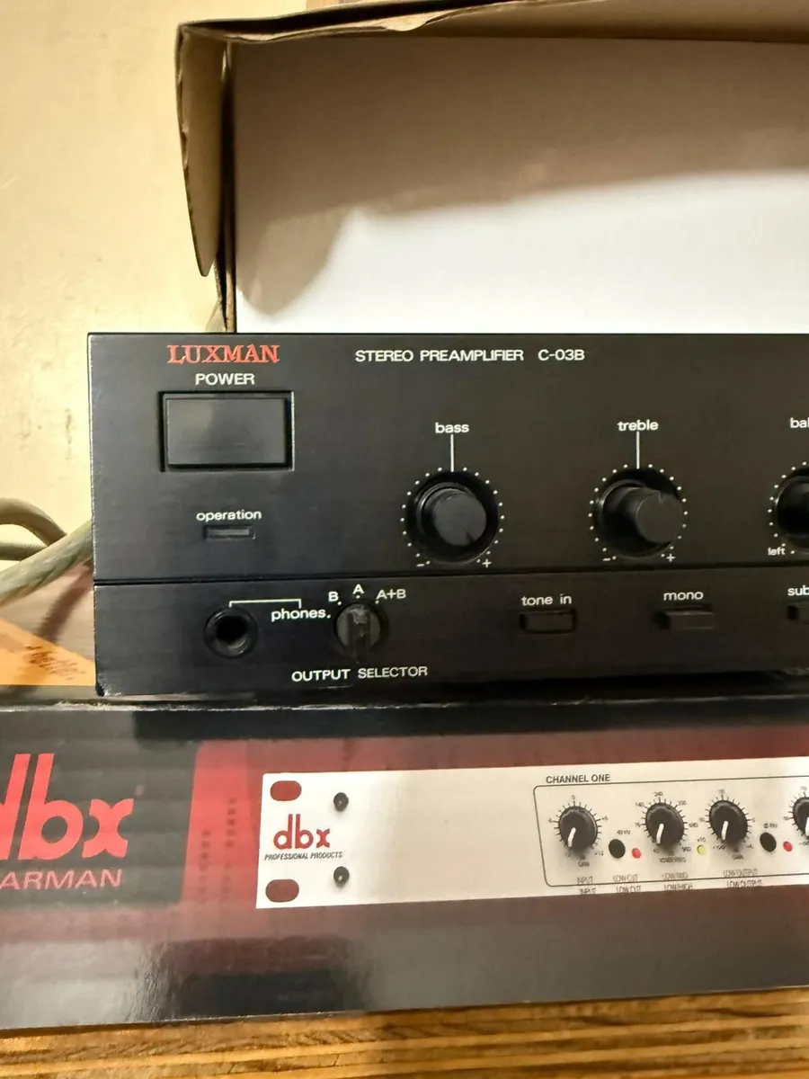 pre amplifer Luxman C-03B - Image 2