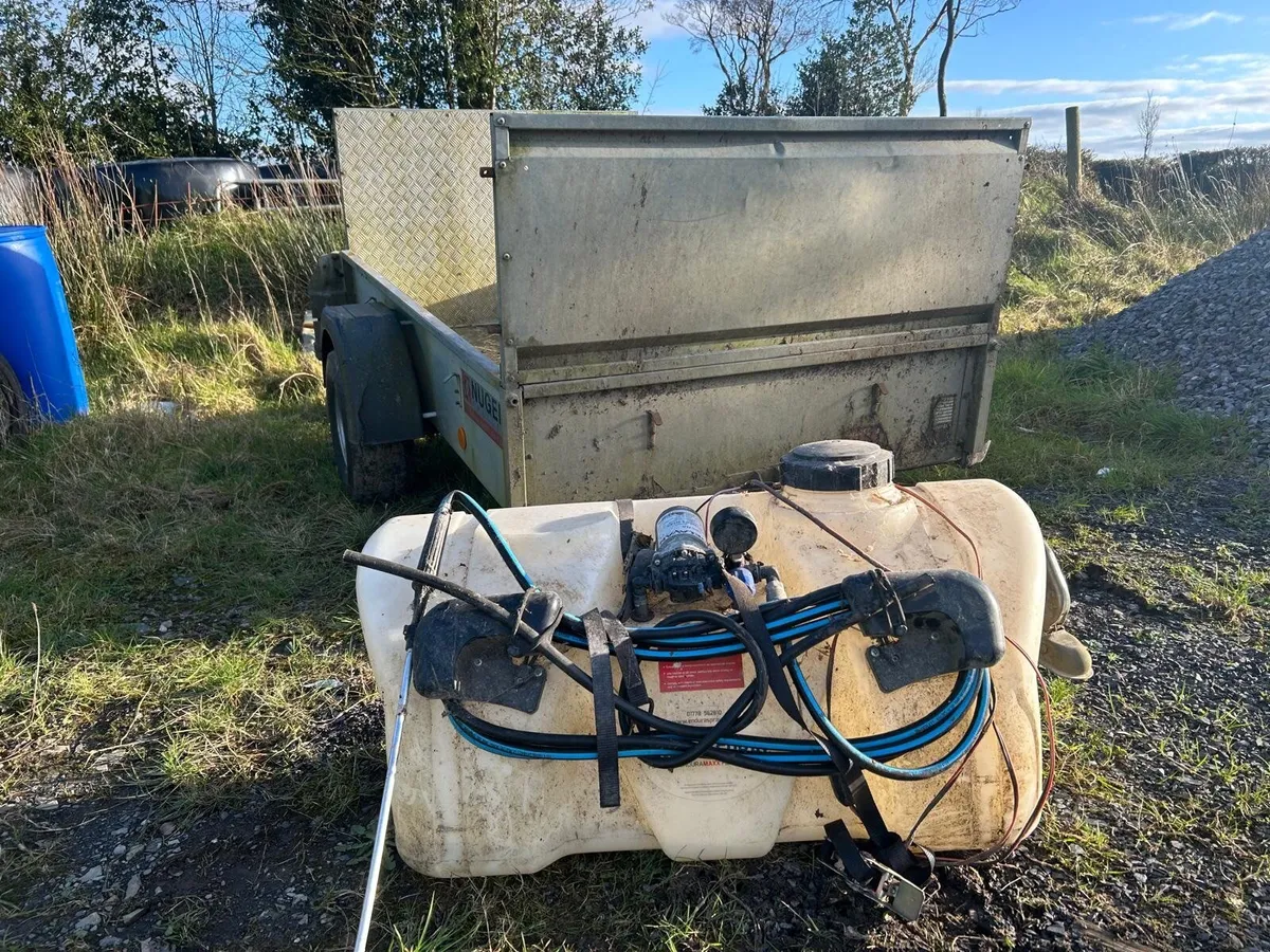 10ft Quad X Weed Sprayer - nearly new - Image 1