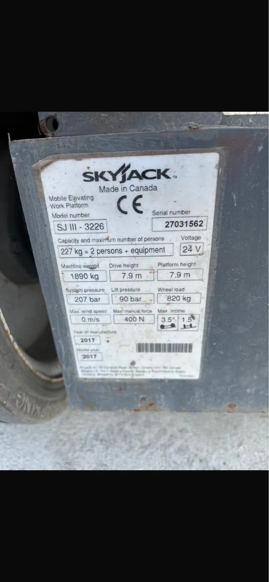 Skyjack 3226 - Image 4