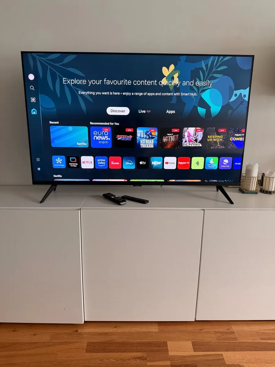 Samsung 50” 4K Smart TV - Image 1