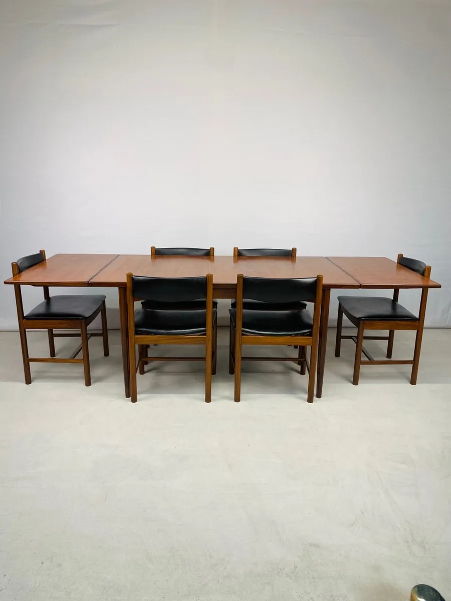 Extremely Rare Mid Century G Plan Table & Chairs - Image 2