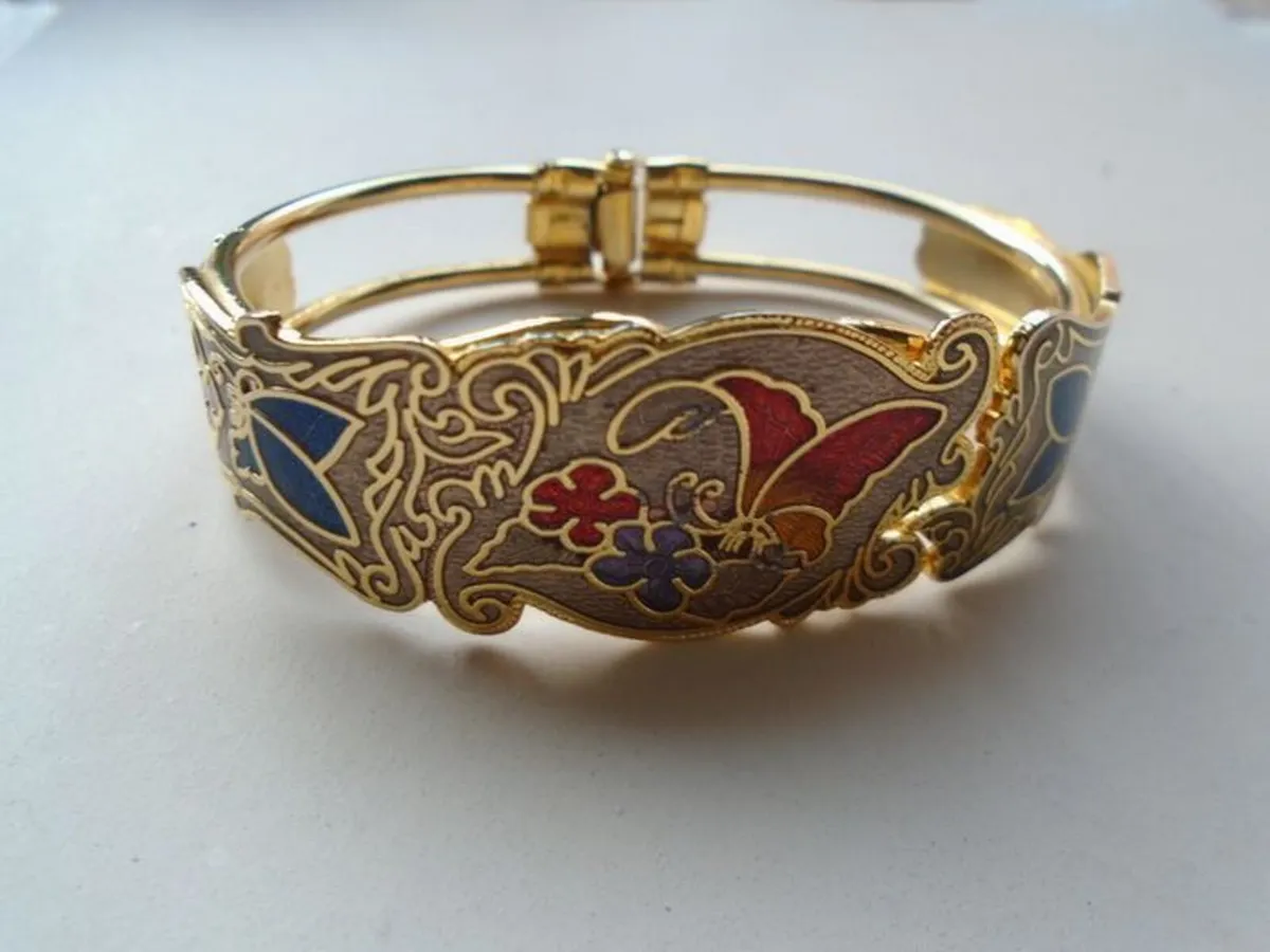Bangle, Jewellery, Cloisonne jewellery,Gift - Image 1