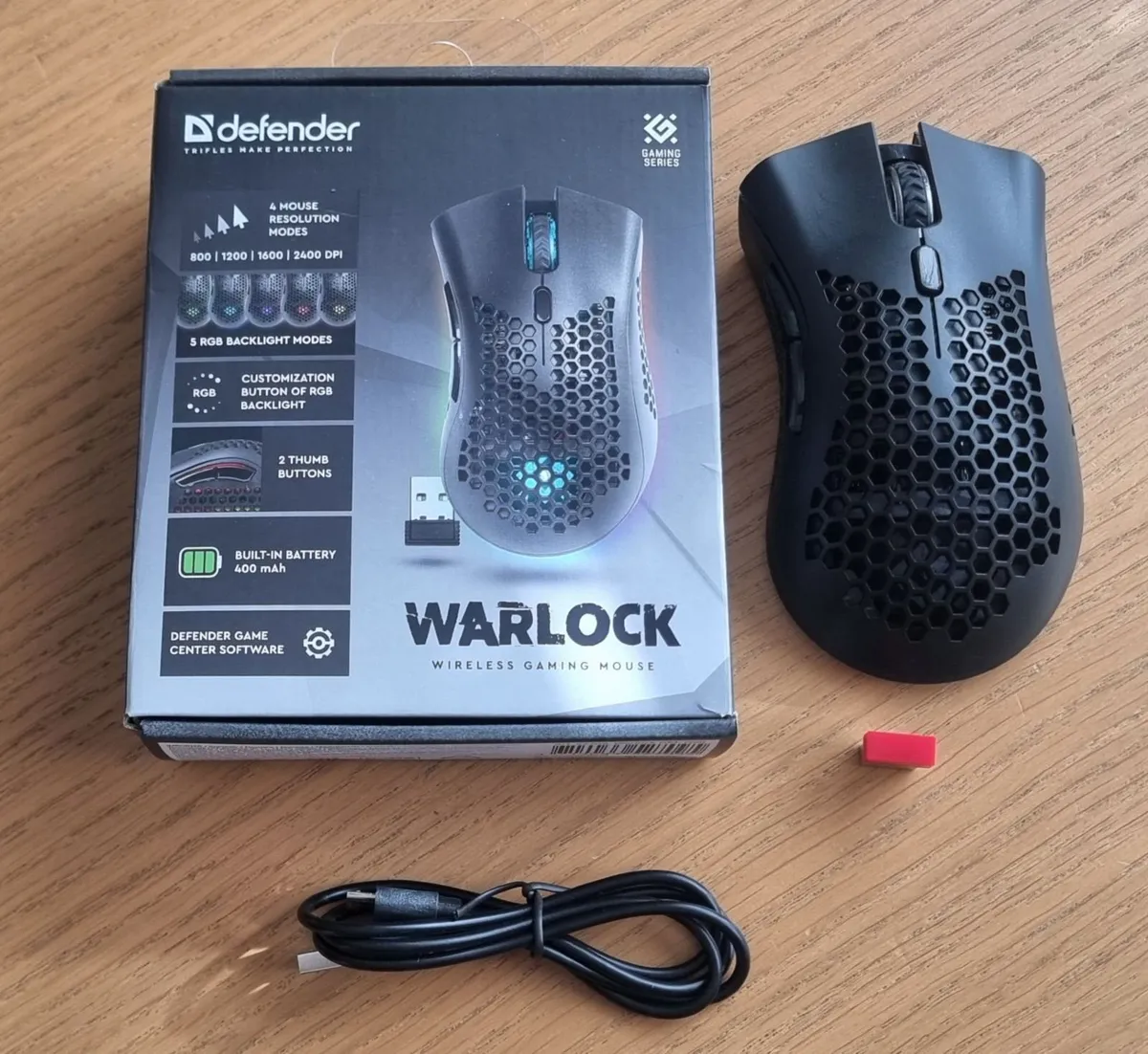 Wireless Gaming Mouse LED - Image 1