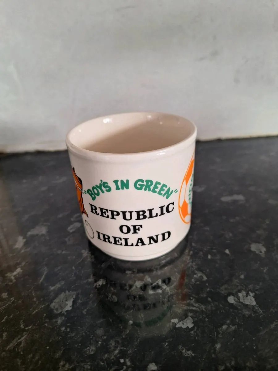 Vintage World Cup 1990 Ireland mug - Image 3