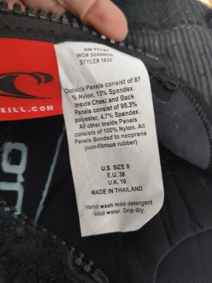 O'Neill Wetsuit - Image 3