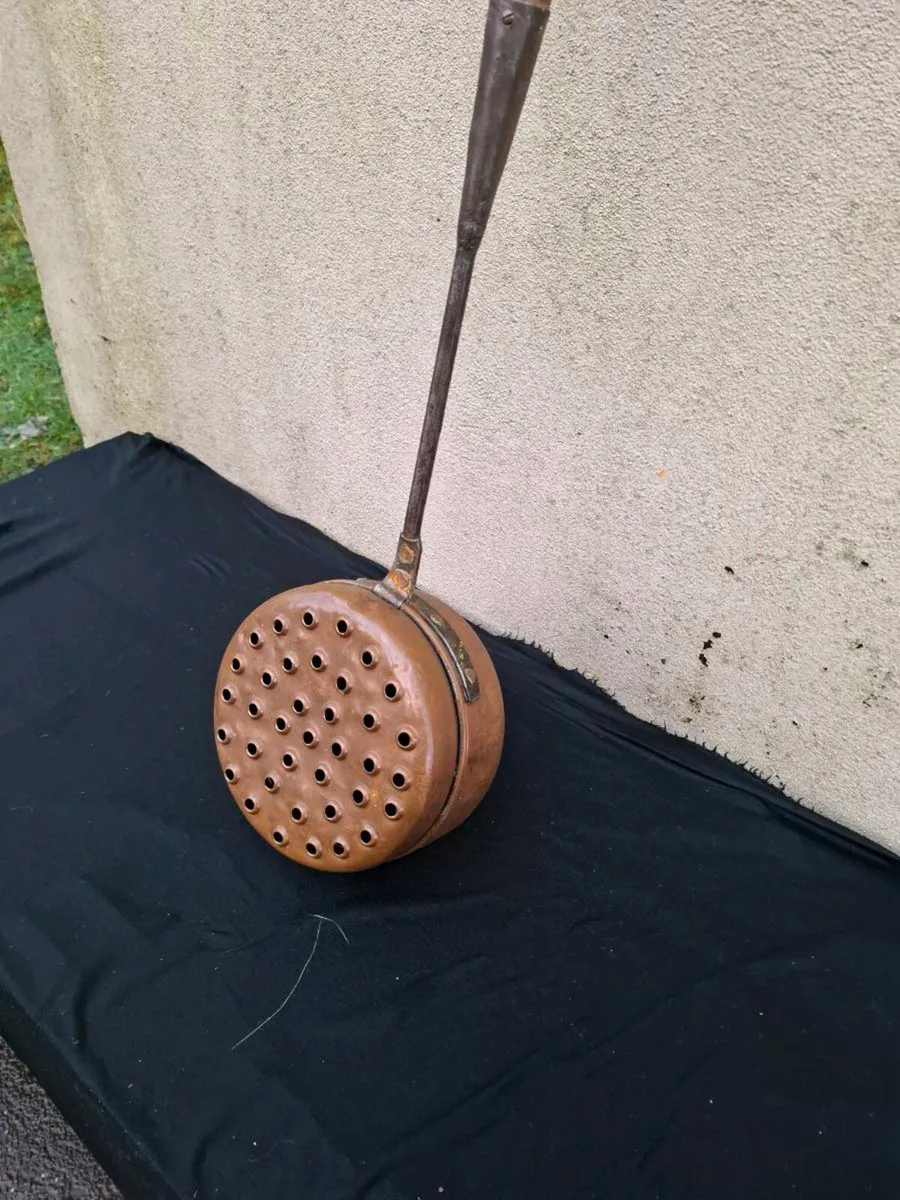 Copper bed warmer - Image 2