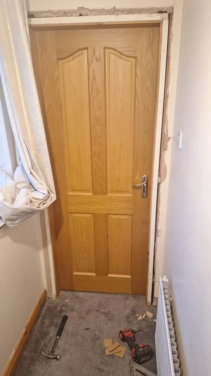 4 panel oak door