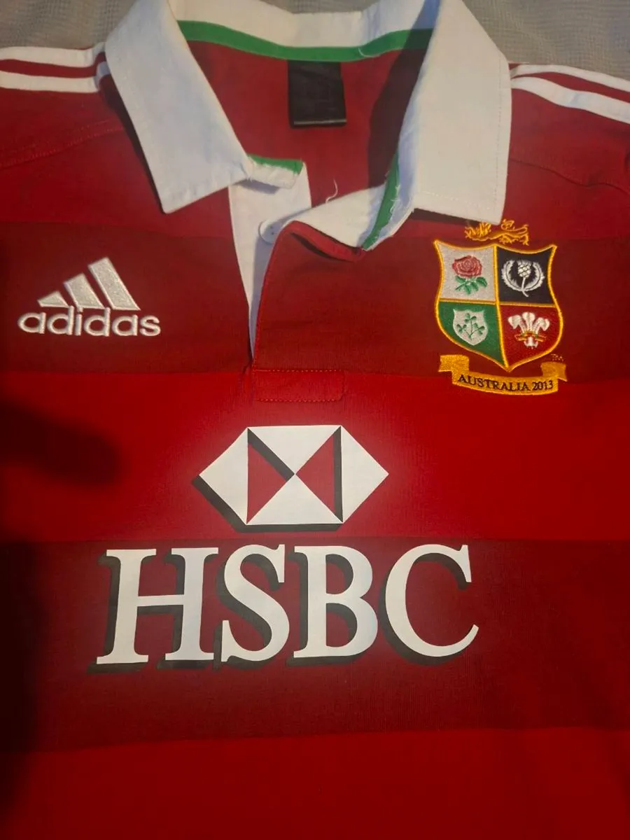 2013 Adidas British & Irish Lions rugby Jersey - Image 2