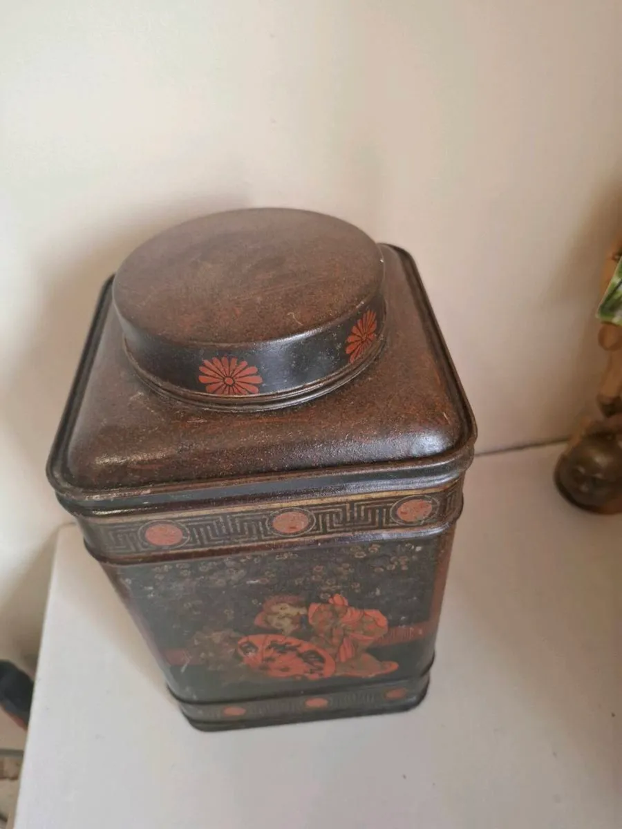 Old shop tea tin - Image 2