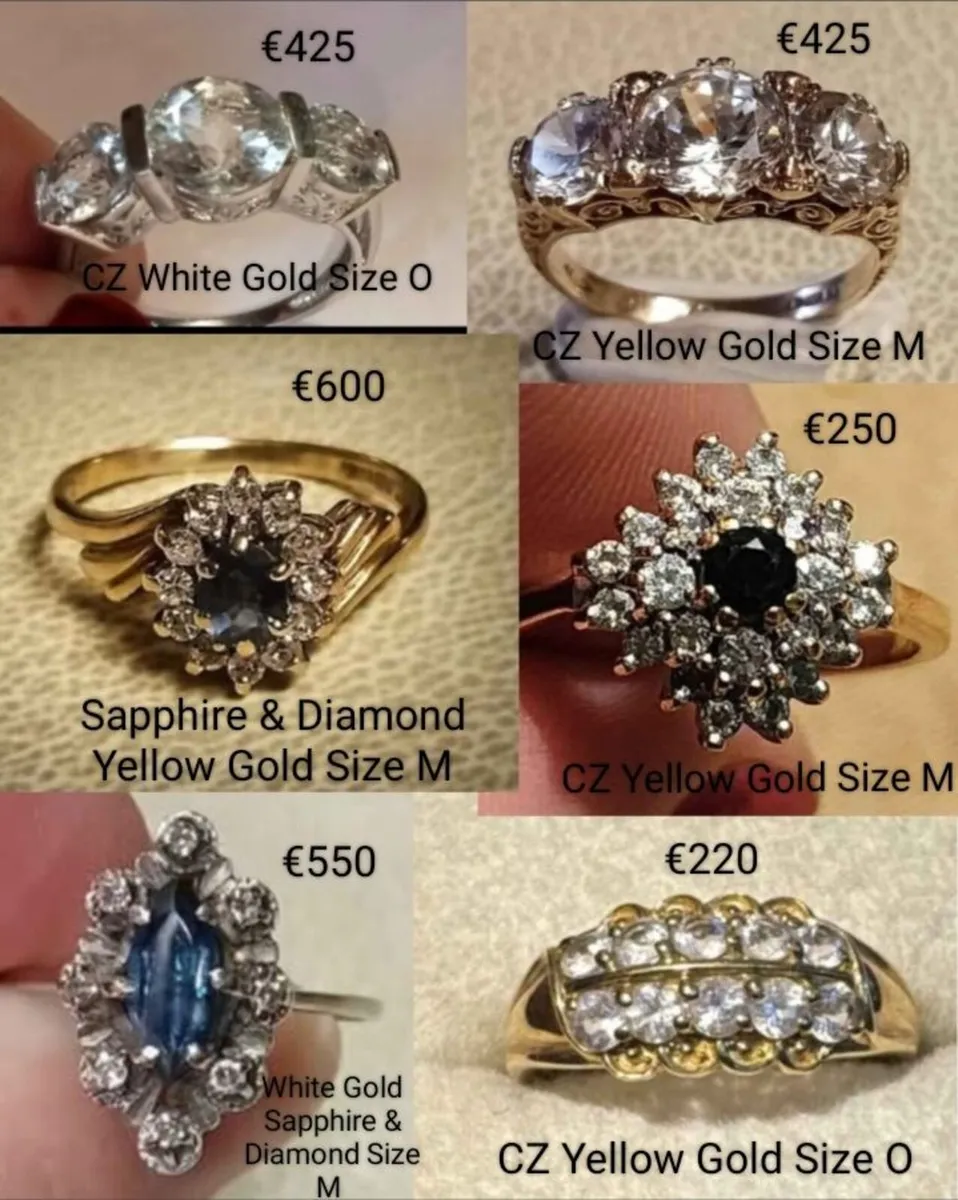 Grab a Bargain selection of Stunning Rings - Image 1