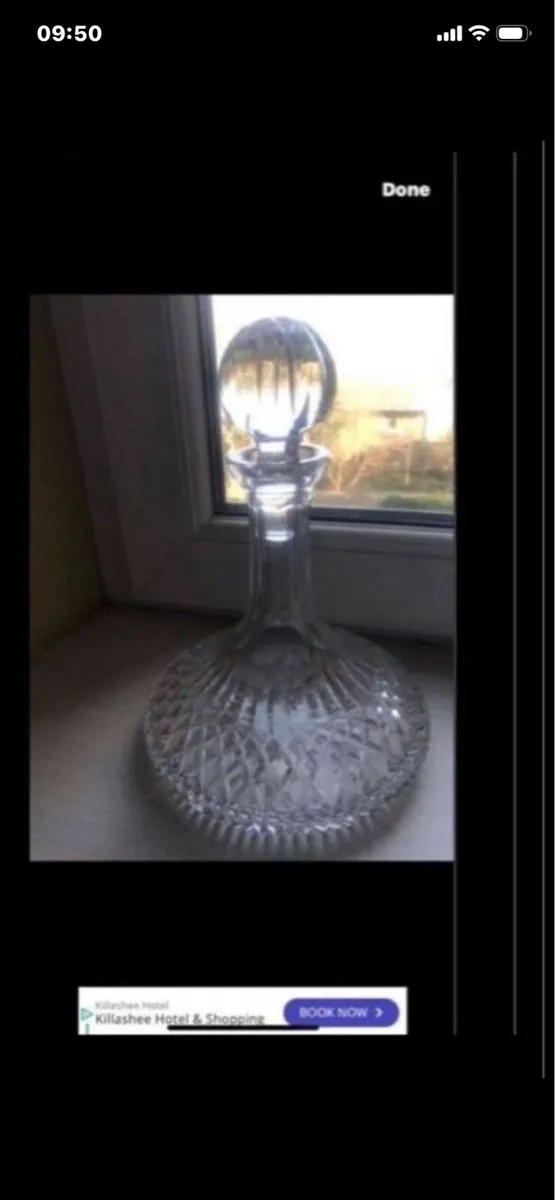 Waterford Crystal ‘Tramore’ Ships Decanter - Image 1