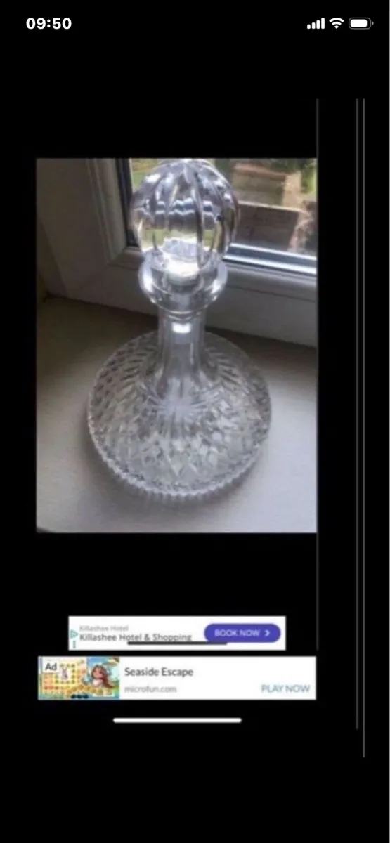 Waterford Crystal ‘Tramore’ Ships Decanter - Image 2