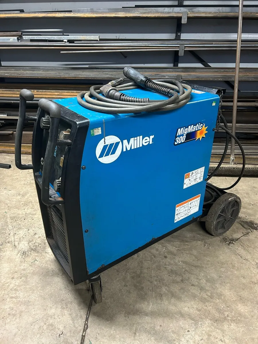 Miller Migmatic 300 mig welder 3 phase - Image 1