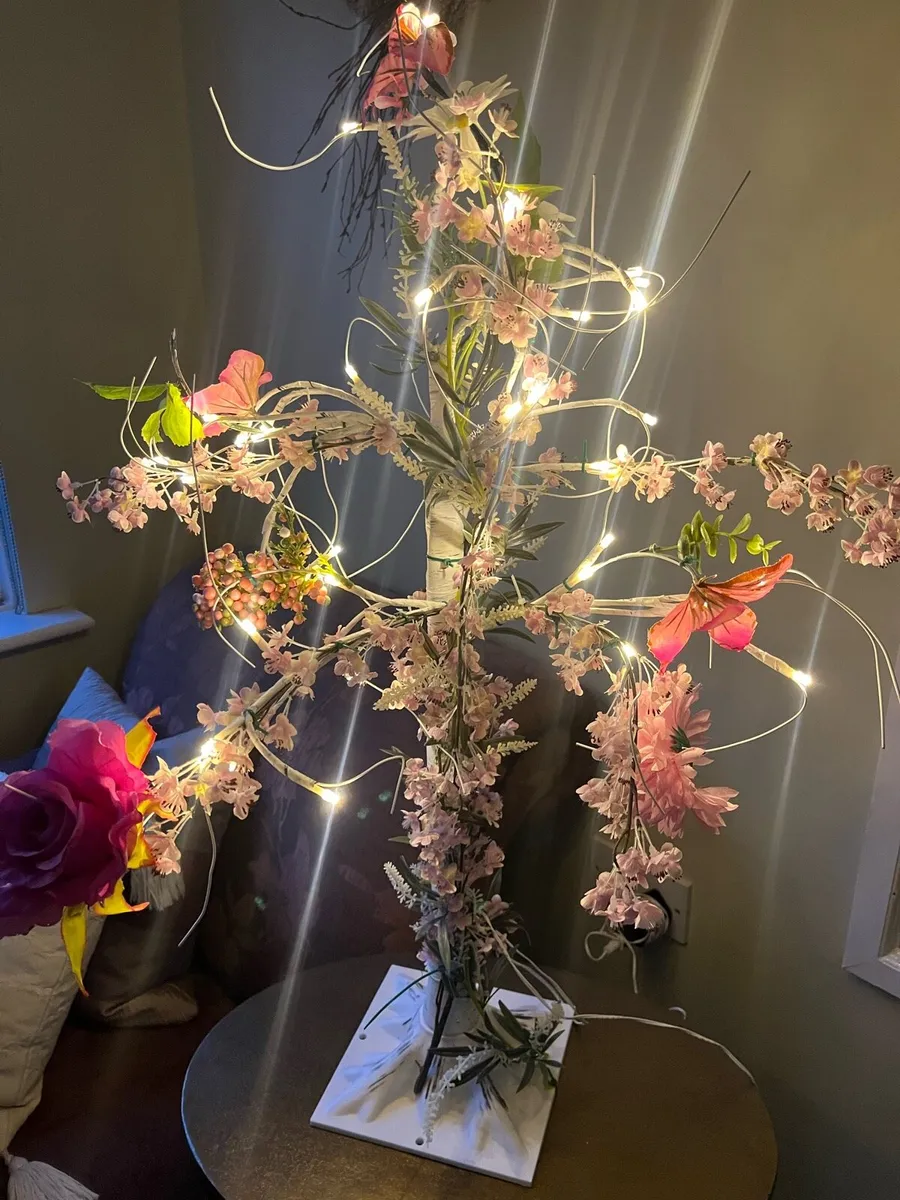 Pink blossom mini tree - Image 1