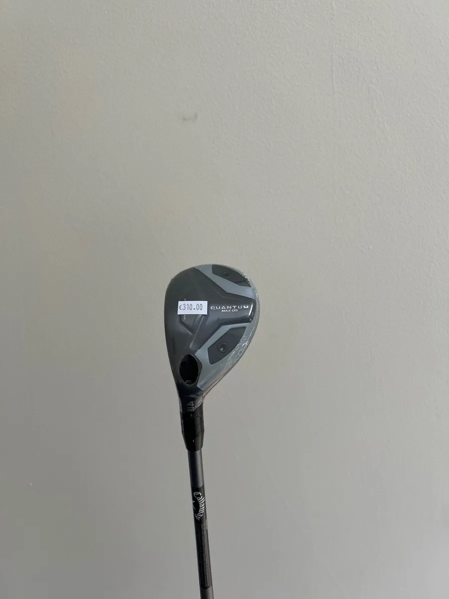 Callaway Quantum Max OS 4 hybrids left handed - Image 1