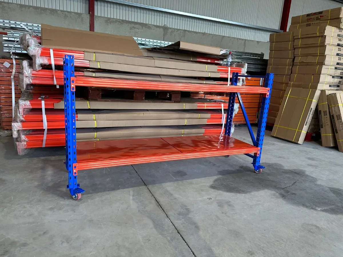 Workbenches / Work Bench All Metal Shelves - Image 1