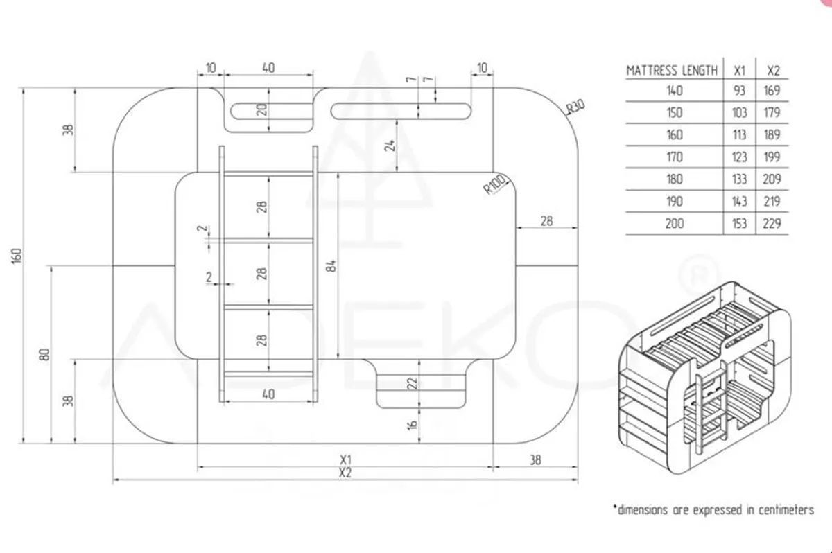 Beautiful bunk bed - Image 2