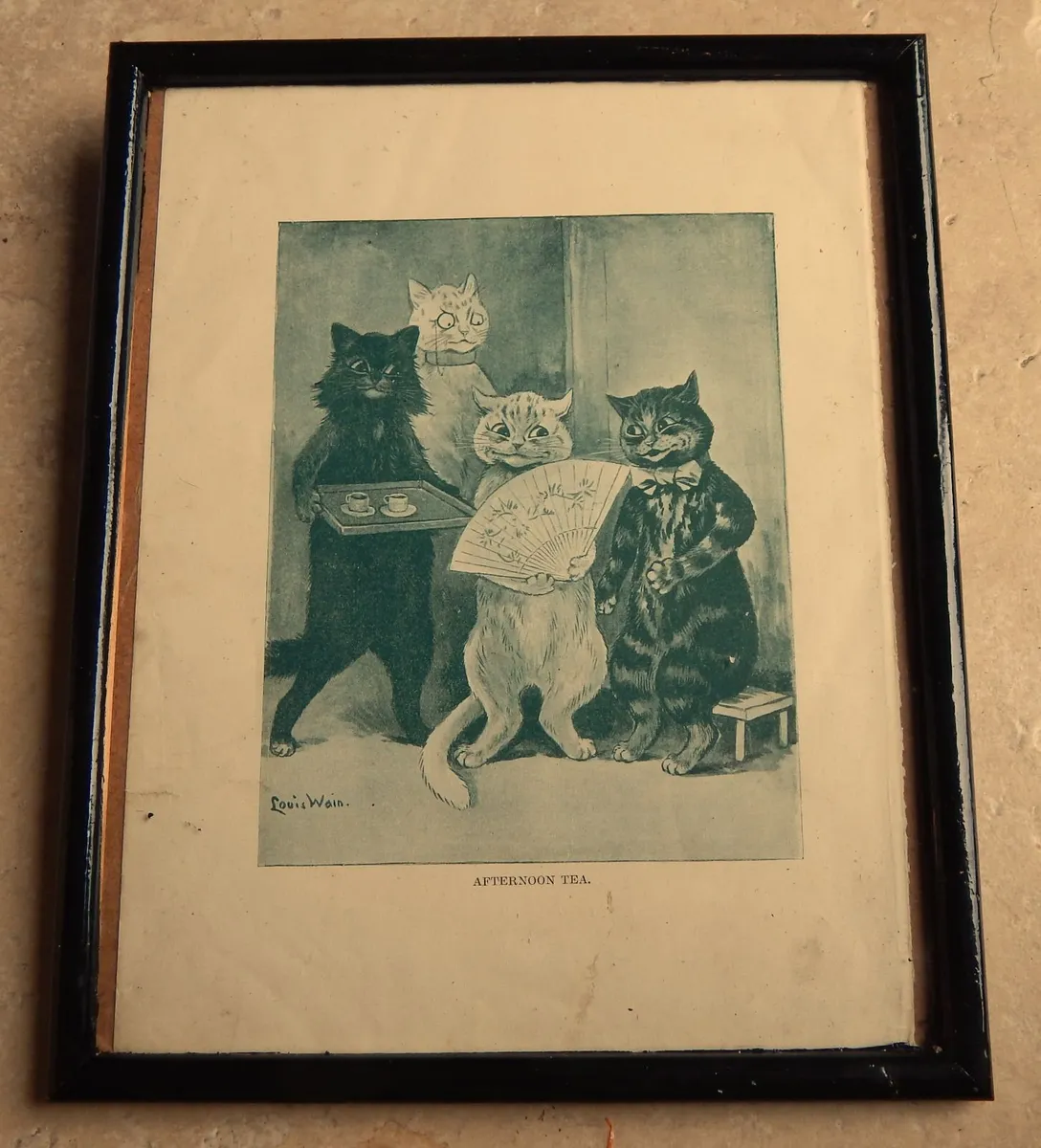 Selection of Vintage Louis Wain Prints - Image 4