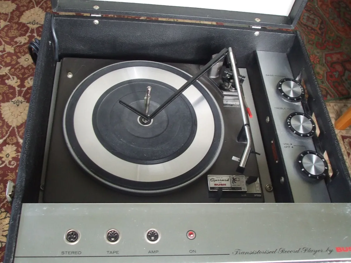 Bush Record Player ((Refurbished) - Image 1