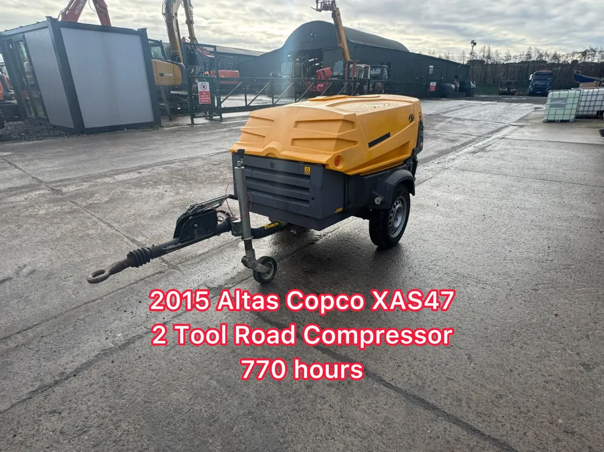 2015 Atlas Copco XAS 47 Compressor - Image 1