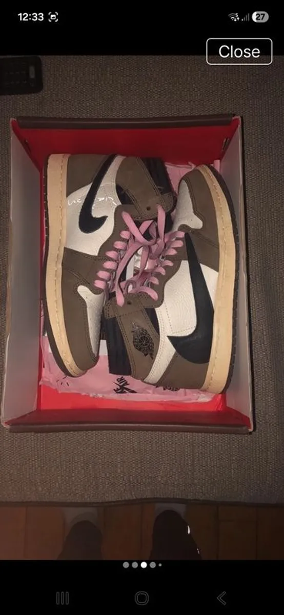 Jordan 1Travis Scott High Mocha - Image 3