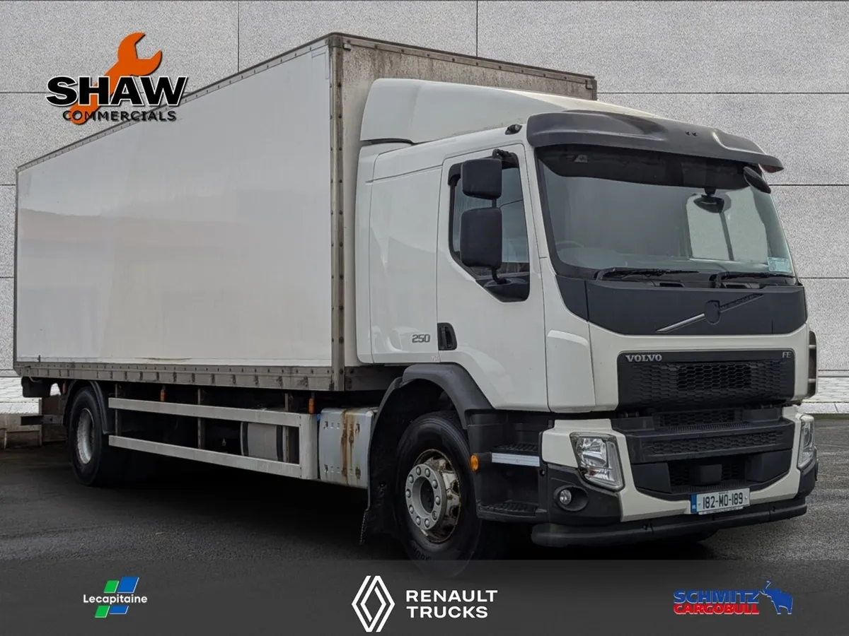 2018 Volvo FE250 Boxvan