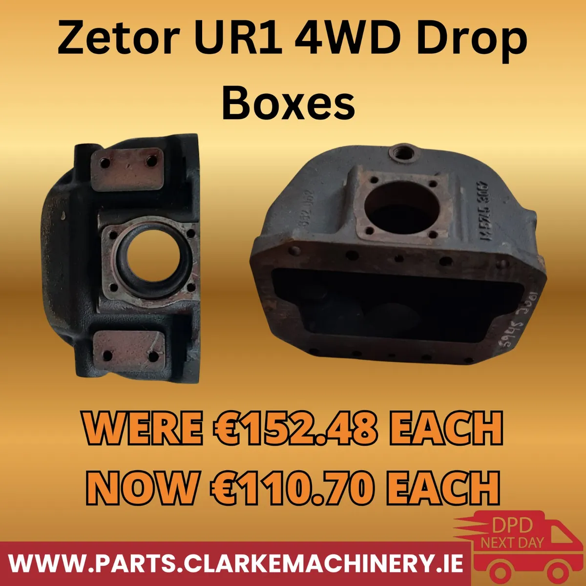Zetor UR1 4WD Drop Boxes
