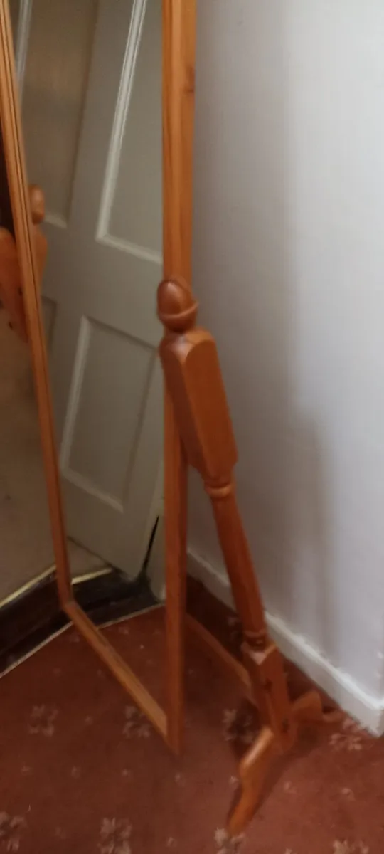 Pine Cheval Mirror - Image 2