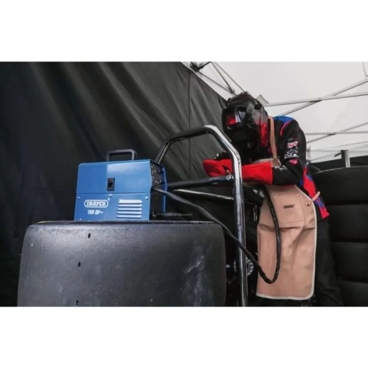 Draper Gasless 120A MIG Inverter Multi Welder DTI - Image 3