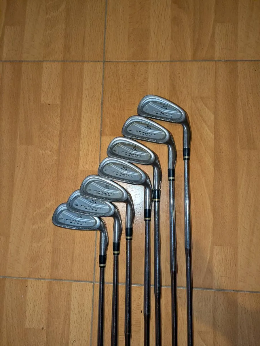 Cobra Gravity Back Irons - Image 1