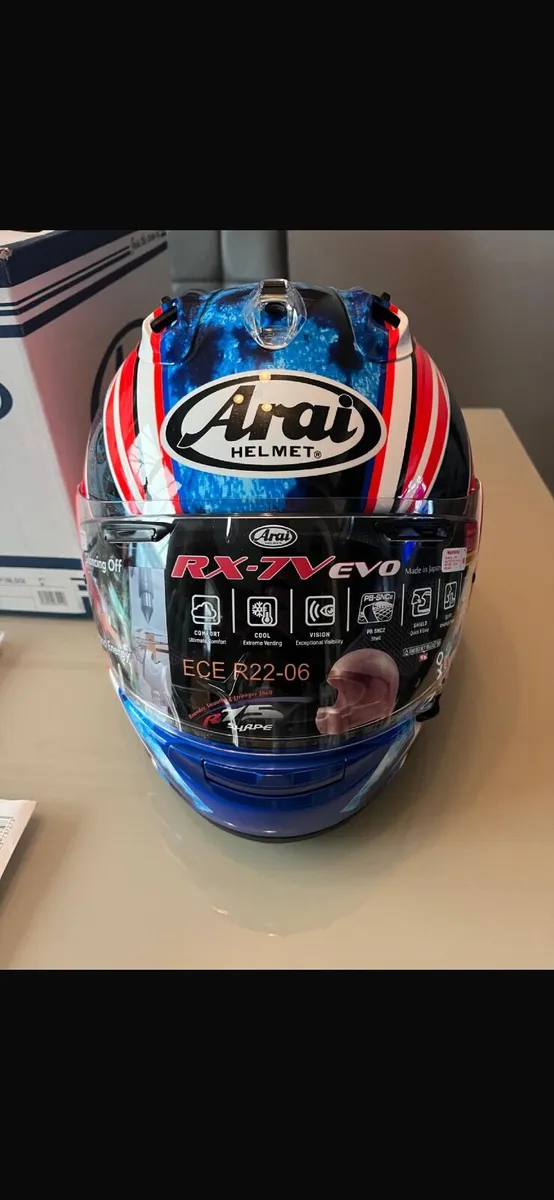 Arai rx7 evo ogura helmet - Image 3