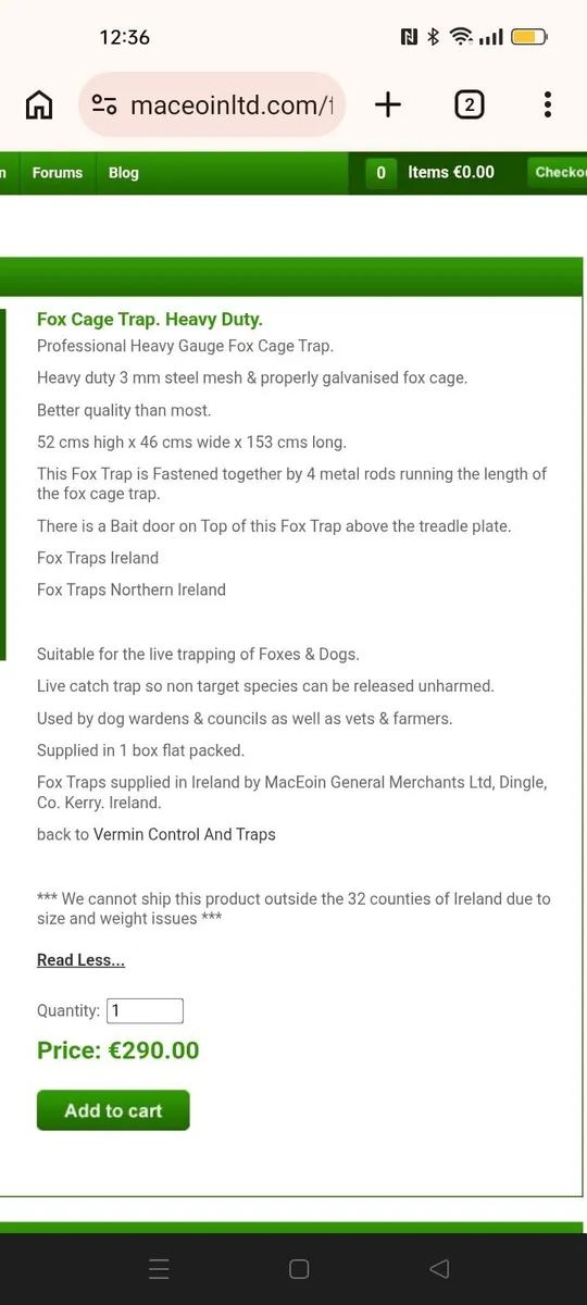 Heavy duty  🏋🏽‍♂️ Fox trap 🦊 - Image 4