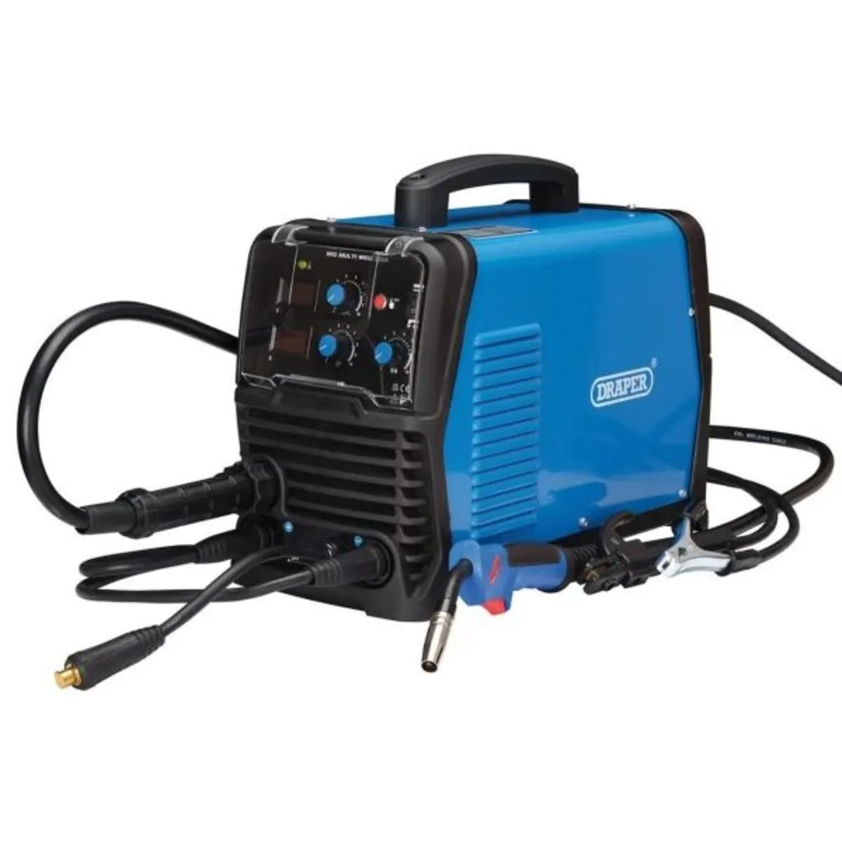 Draper Gas/Gasless MIG Inverter Multi-Welder, 200A - Image 1