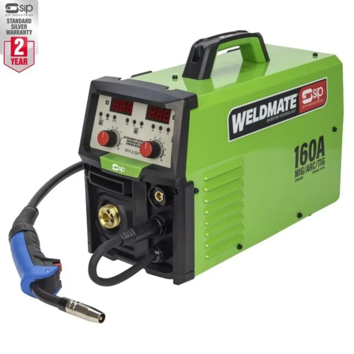 SIP Industrial WELDMATE® AUTOPLUS 160A MIG/ARC/TIG - Image 2