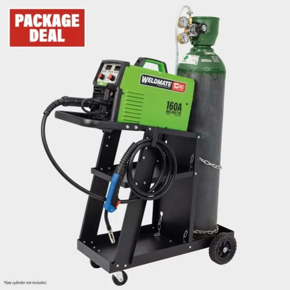 SIP Industrial WELDMATE® AUTOPLUS 160A MIG/ARC/TIG - Image 1