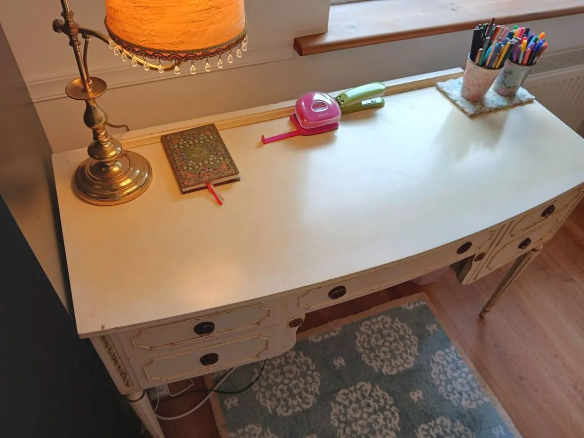 Regency Edwardian dressing table / writing desk - Image 2