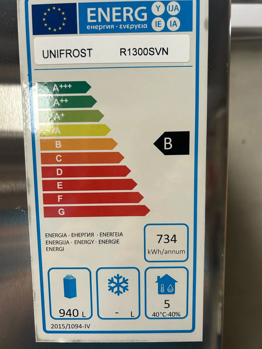 Unifrost R1300 double fridge - Image 4