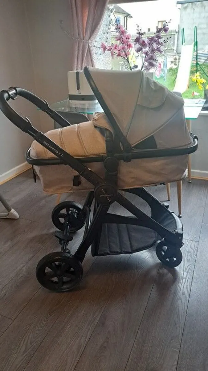 Panorama XTi by Babylo 2-in-1 Travel System with EnfaSafe i-Size R129 Car Seat - Image 1