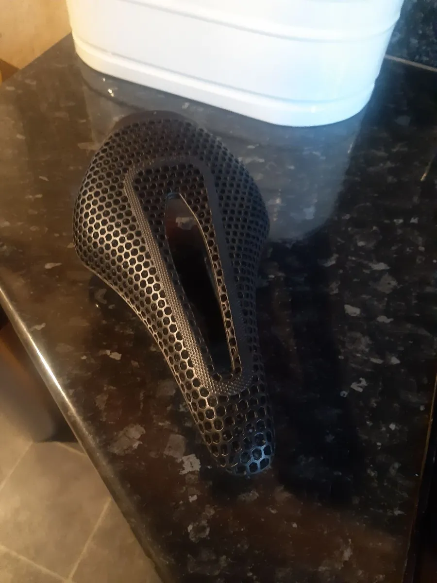 Cycle helmet/saddle - Image 1