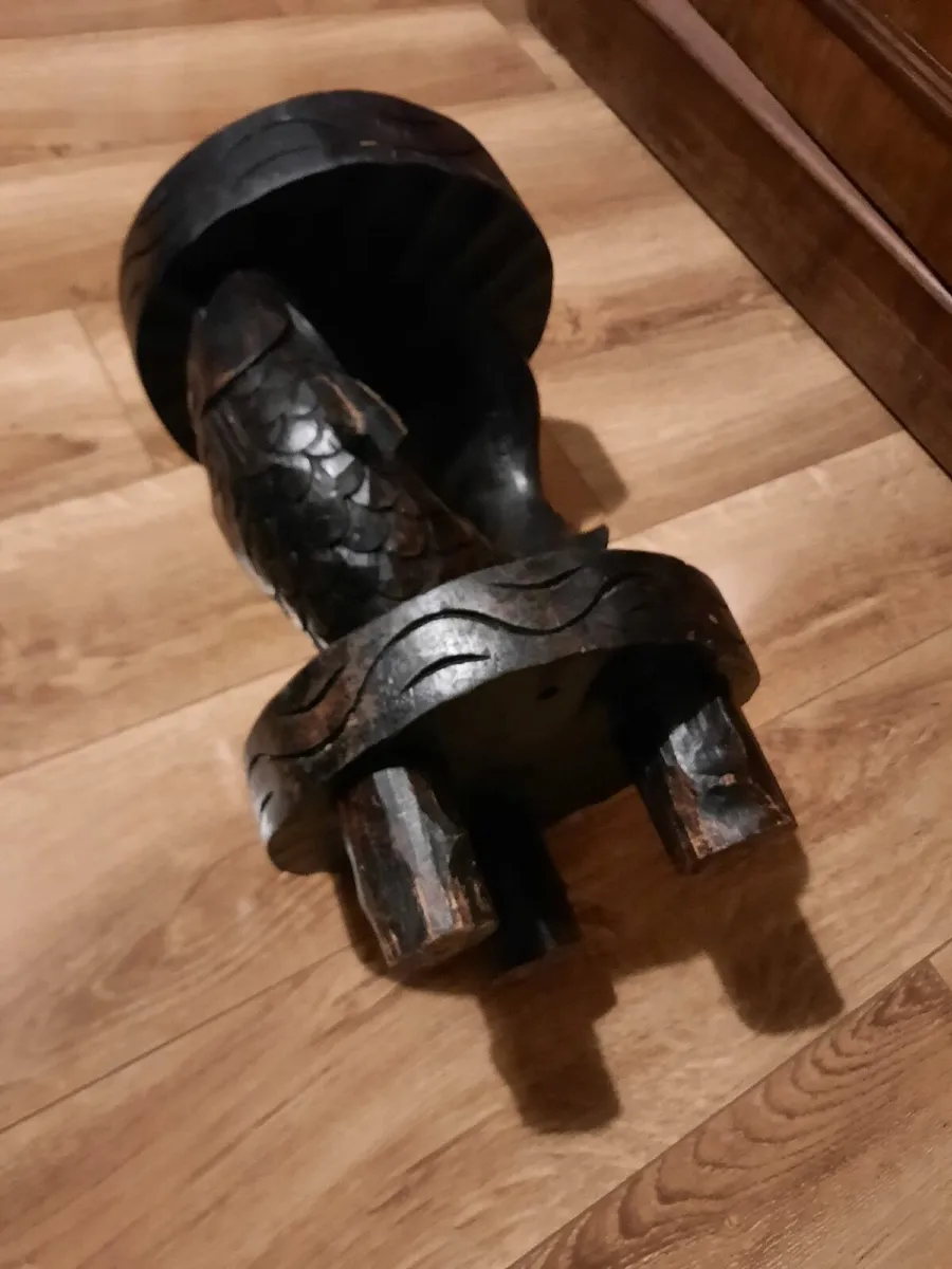 Antique stool - Image 4