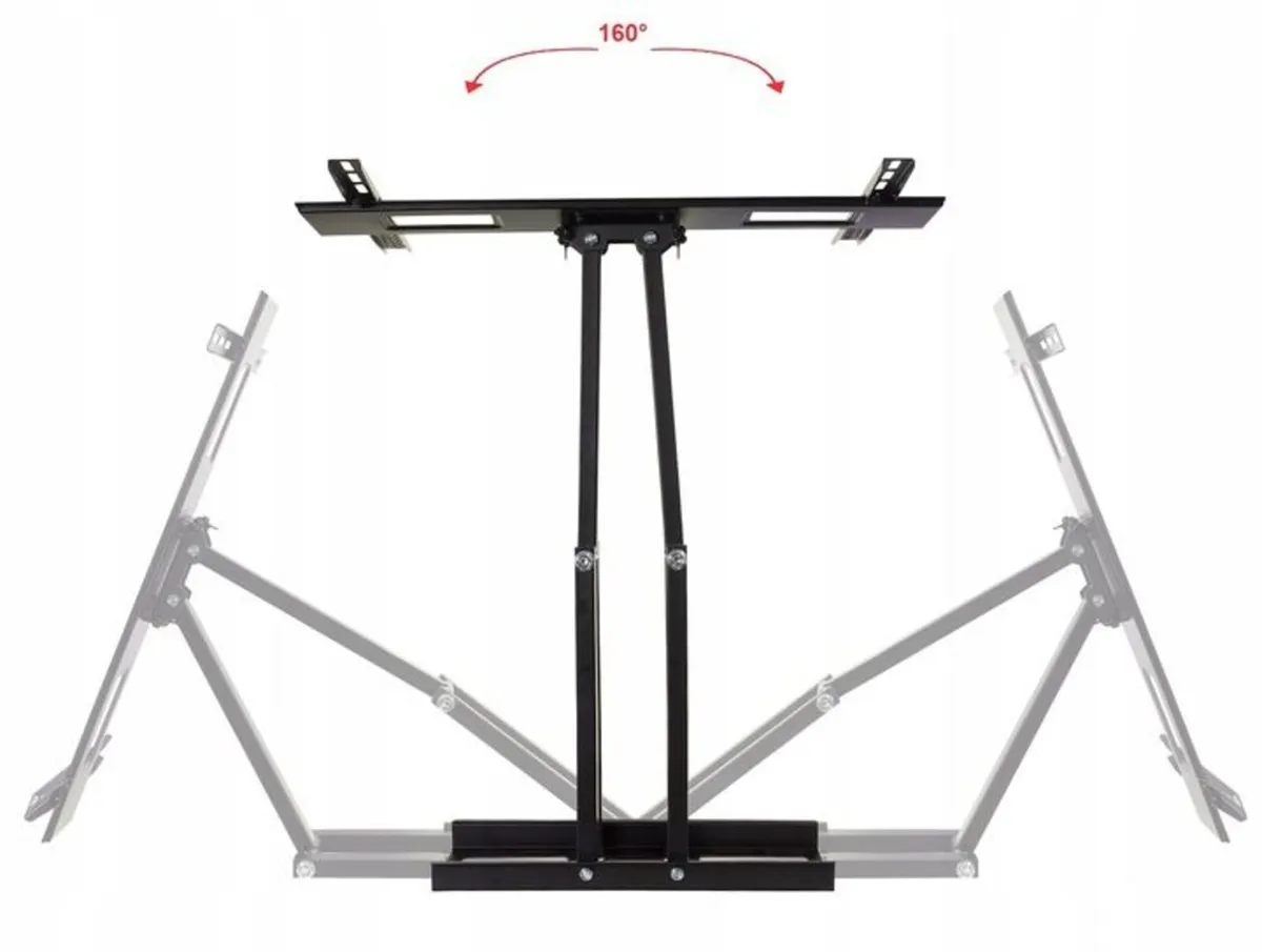 Tv Wall Bracket Tilt Swivel Long Arm 32"- 80" - Image 4