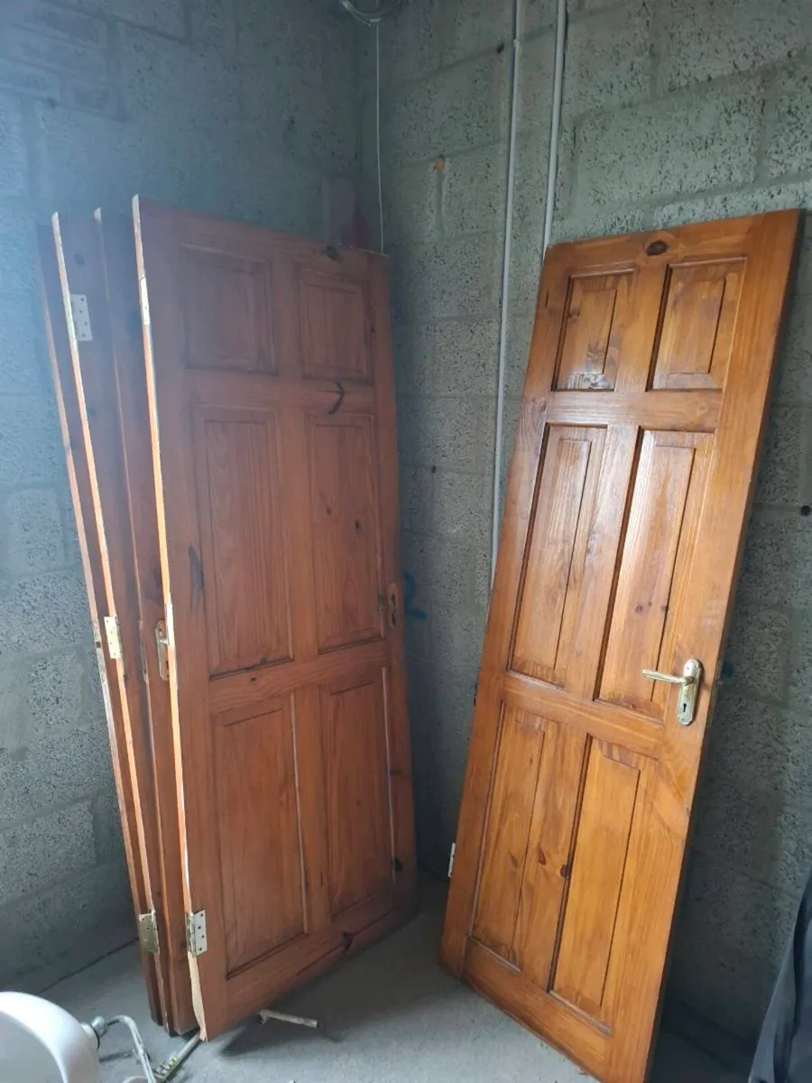 6 panel pine doors - Image 2